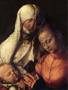 Albrecht Durer The Virgin and child with St.Anne Sweden oil painting artist